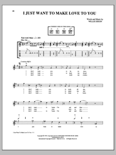 I Just Want To Make Love To You von Foghat (Download) 