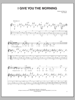 I Give You The Morning von Tom Paxton (Download) 