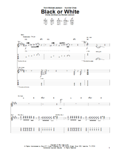 Black Or White von Michael Jackson (Download) 