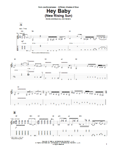 Hey Baby (New Rising Sun) von Jimi Hendrix (Download) 