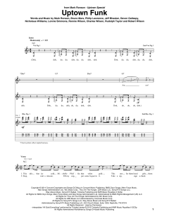 Uptown Funk (feat. Bruno Mars) von Mark Ronson (Download) 