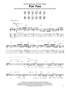 For You von All That Remains (Download) 