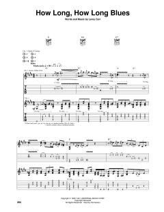 How Long Blues (How Long, How Long Blues) von Leroy Carr (Download) 
