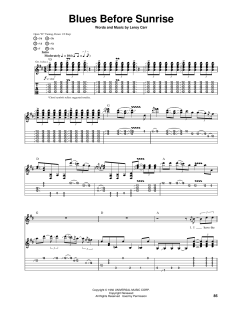 Blues Before Sunrise von Leroy Carr (Download) 
