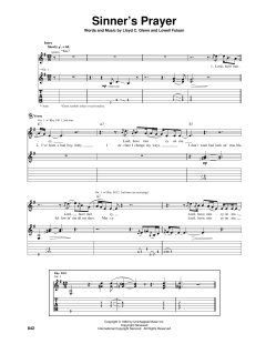 Sinner's Prayer von Eric Clapton (Download) 