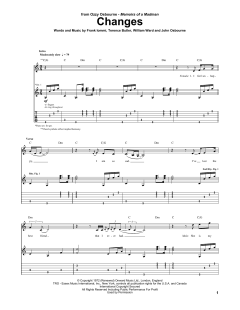 Changes von Black Sabbath (Download) 