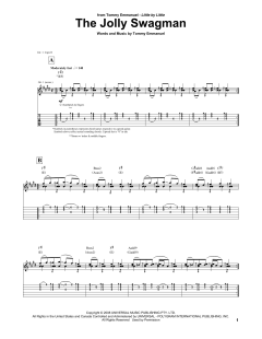 The Jolly Swagman von Tommy Emmanuel (Download) 