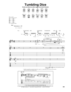 Tumbling Dice von The Rolling Stones (Download) 