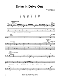 Drive In Drive Out von Dave Matthews Band (Download) 