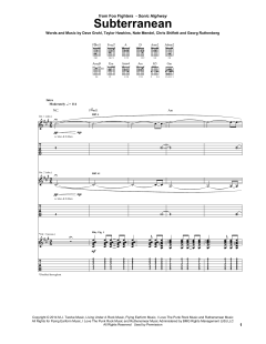 Subterranean von Foo Fighters (Download) 
