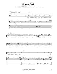 Purple Stain von Red Hot Chili Peppers (Download) 