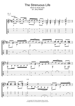 The Strenuous Life von Scott Joplin (Download) 