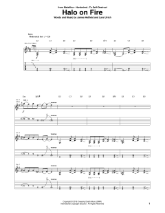 Halo On Fire von Metallica (Download) 