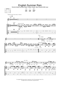 English Summer Rain von Placebo (Download) 