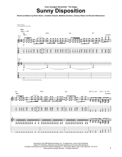 Sunny Disposition von Avenged Sevenfold (Download) 