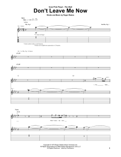 Don't Leave Me Now von Pink Floyd (Download) 