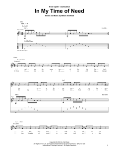 In My Time Of Need von Opeth (Download) 