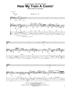 Hear My Train A Comin' von Jimi Hendrix (Download) 