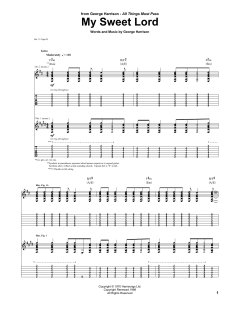 My Sweet Lord von George Harrison (Download) 