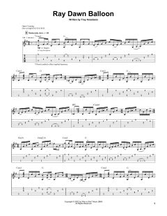 Ray Dawn Balloon von Trey Anastasio (Download) 