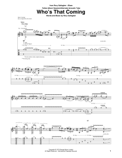 Who's That Coming von Rory Gallagher (Download) 