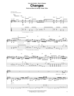 Changes von Jimi Hendrix (Download) 