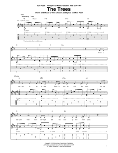 The Trees von Rush (Download) 