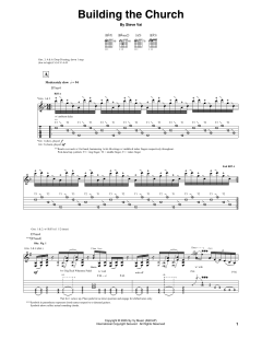 Building The Church von Steve Vai (Download) 
