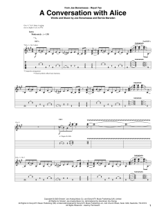 A Conversation With Alice von Joe Bonamassa (Download) 