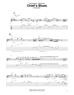 Chief's Blues von Greg Koch (Download) 