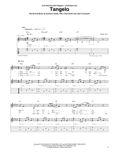 Tangelo von Red Hot Chili Peppers (Download) 