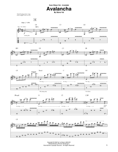 Avalancha von Steve Vai (Download) 