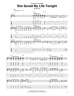 She Saved My Life Tonight von Steve Vai (Download) 