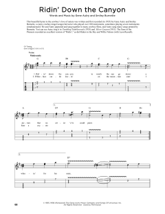Ridin' Down The Canyon von Gene Autry (Download) 
