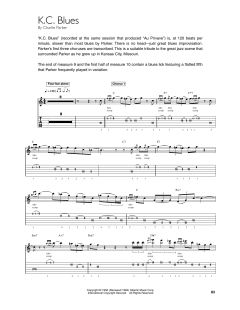 K.C. Blues von Charlie Parker (Download) 