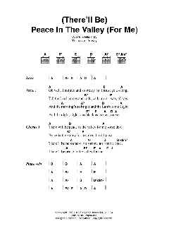 (There'll Be) Peace In The Valley von Thomas A. Dorsey (Download) 