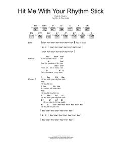 Hit Me With Your Rhythm Stick (Download) 