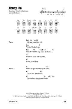 Honey Pie von The Beatles (Download) 
