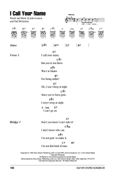 I Call Your Name von The Beatles (Download) 
