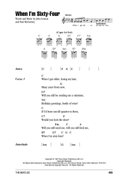 When I'm Sixty-Four von The Beatles (Download) 