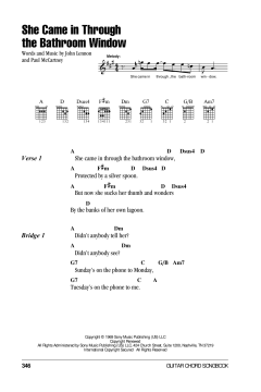 She Came In Through The Bathroom Window von Joe Cocker (Download) 