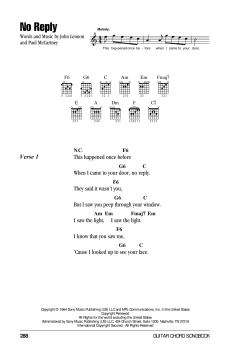 No Reply von The Beatles (Download) 