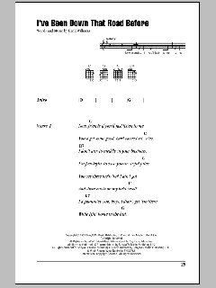 I've Been Down That Road Before von Hank Williams (Download) 