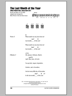 The Last Month Of The Year von Vera Hall (Download) 