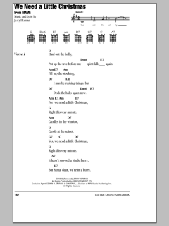 We Need A Little Christmas von Jerry Herman (Download) 