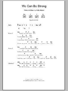 We Can Be Strong von Willy Mason (Download) 