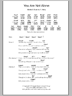 You Are Not Alone von Michael Jackson (Download) 