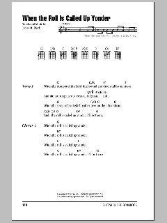 When The Roll Is Called Up Yonder von James M. Black (Download) 