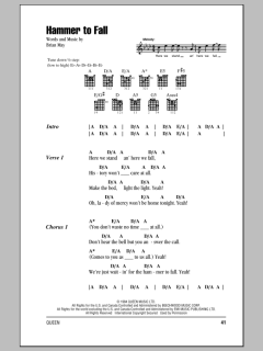 Hammer To Fall von Queen (Download) 
