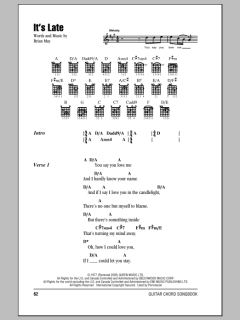 It's Late von Queen (Download) 